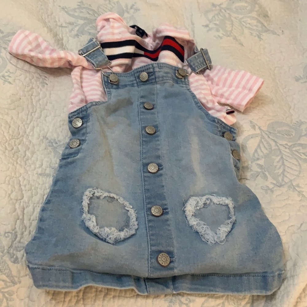 Epic threads denim overalls